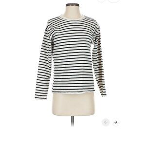 Zara girls long sleeve shirt top striped 10